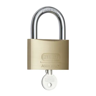 Nemef Padlock Np 1100 60 mm Brass — Np1100-60 mm