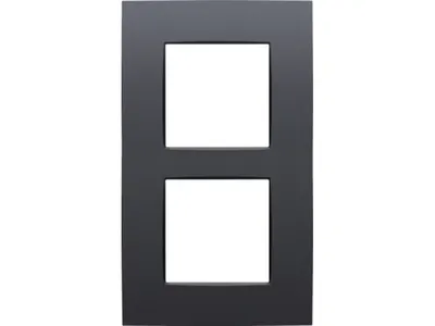 Niko Cover Plate Dub Vertical Anthracite