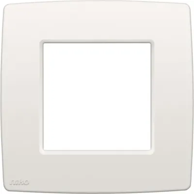 Niko Plaque de Couverture Simple Blanc