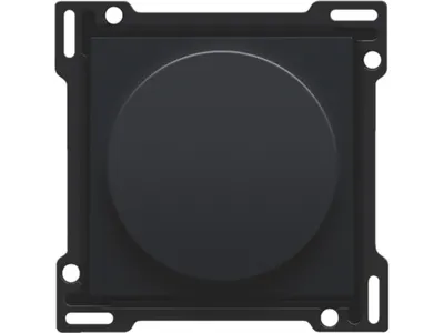 Niko Knop Dimmer Zwart