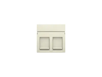 Niko Plaat Vr Rj45 Creme