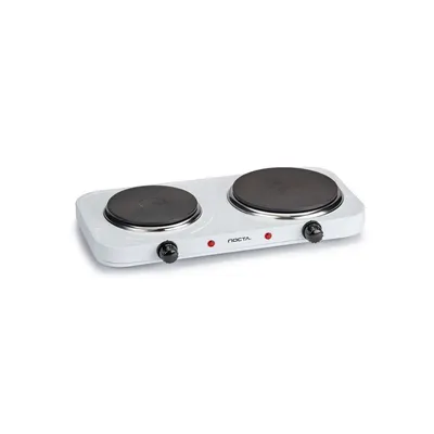 Nocta Elektrische Kookplaat Dubbel Wit 3