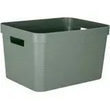 Opbergbak 6 l Deco Stone Zwart 3