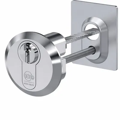 Support Cylinder, Brass, Nickel Plated 45 mm