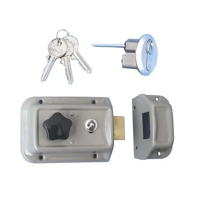 Lay-On Barrel Lock, Left + Right 60 mm
