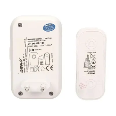 Orno Wireless Doorbell Plug 5