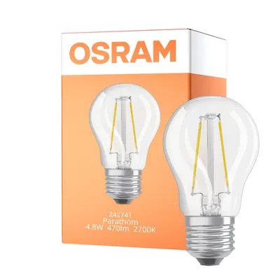 Osram Filament E27 4.8w 2700k Dimbaar