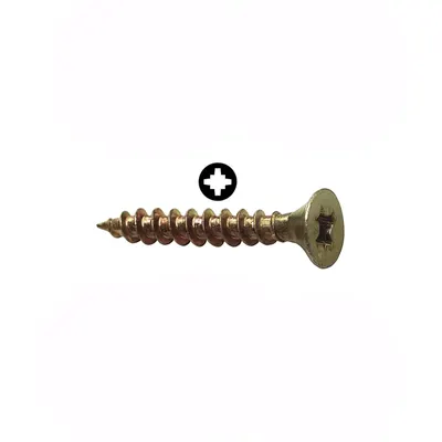 Panel Screws Flat Head Galvanized. 4x60mm