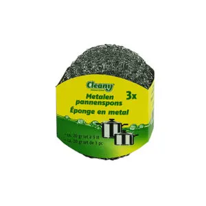Pannenspons Metaal 3st 1