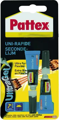 Pattex Secondenlijm Ultragel 2 X 3 g