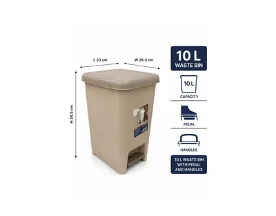 Pedaal Emmer Slim 10 Liter 2