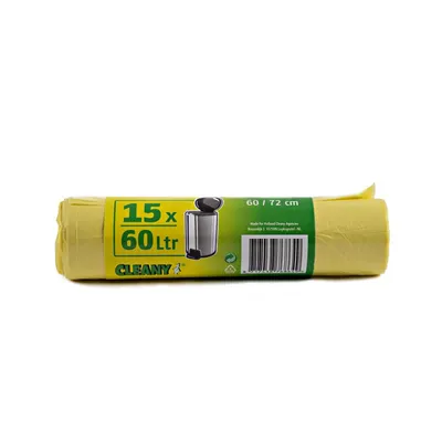 Pedaalemmerzakken 15st/rol 60 l 1