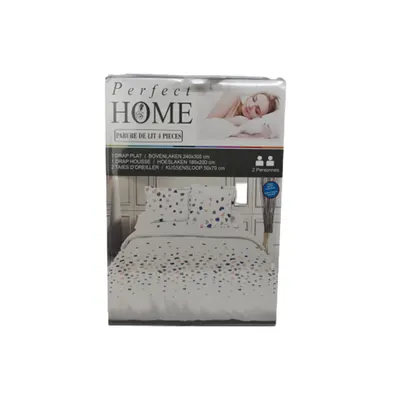 Perfect Home Hoeslaken 100% Katoen 160x200+25cm 1