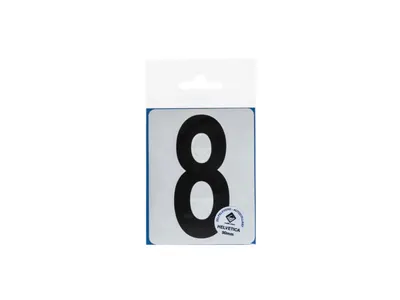 Icon Lettre Adhésive 8 90 mm Noir