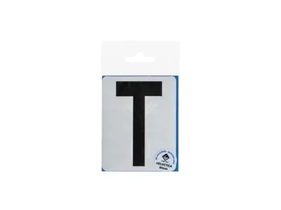 Icon Adhésif Lettre T 90 mm Noir