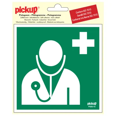 Pictogram Vinyl 15x15 Arts-Dokter