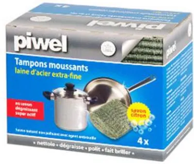 Piwel Staalwol met Zeep 4x 2