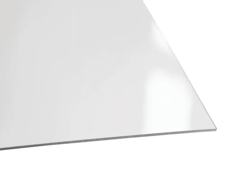 Plaat Pvc Vlak Transp. 0.5mx0.5m 2.5 mm
