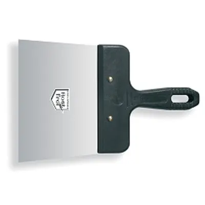 Plamuurmes Traperzuimvorm Inox 16 cm