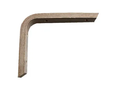 Shelf Support, Pre-Curved, Wood 250x200mm