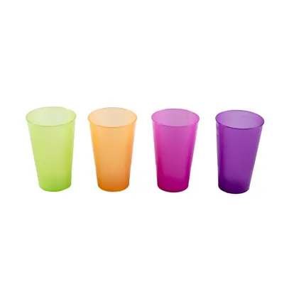 Plastic Beker 4st 1