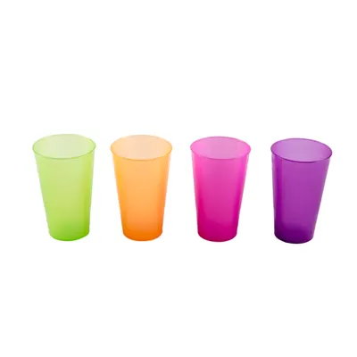 Plastic Beker 4st 2