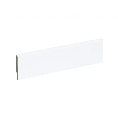 Primed Mdf Wall Skirting 94x12 mm Block 244 cm
