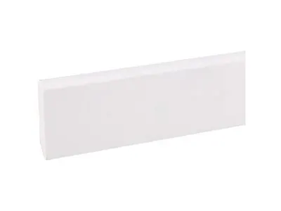 Plinthe Mdf Apprêt 45x9mm Blanc 244 cm
