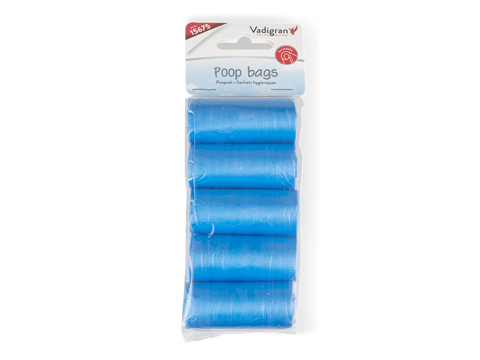 Poepzak Blauw 5 Rol 1
