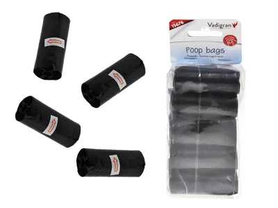 Poepzak Zwart - 10 Rollen (15) 2