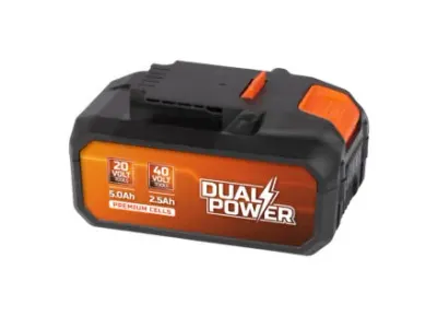 Batterie 2x20v 5.0/2.5ah (20v & 40v Outils)