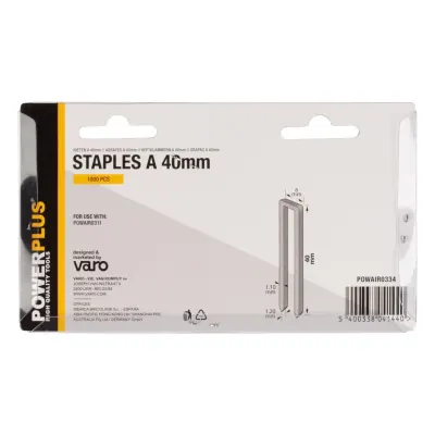 Powerplus Powair0334 Nieten Type a 40 mm 1000 Stuks 3