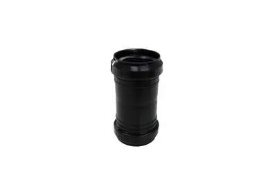 Pp Zwart Mof met Stootrand 110 mm