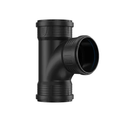 Pièce en T Noir Pp 110fff