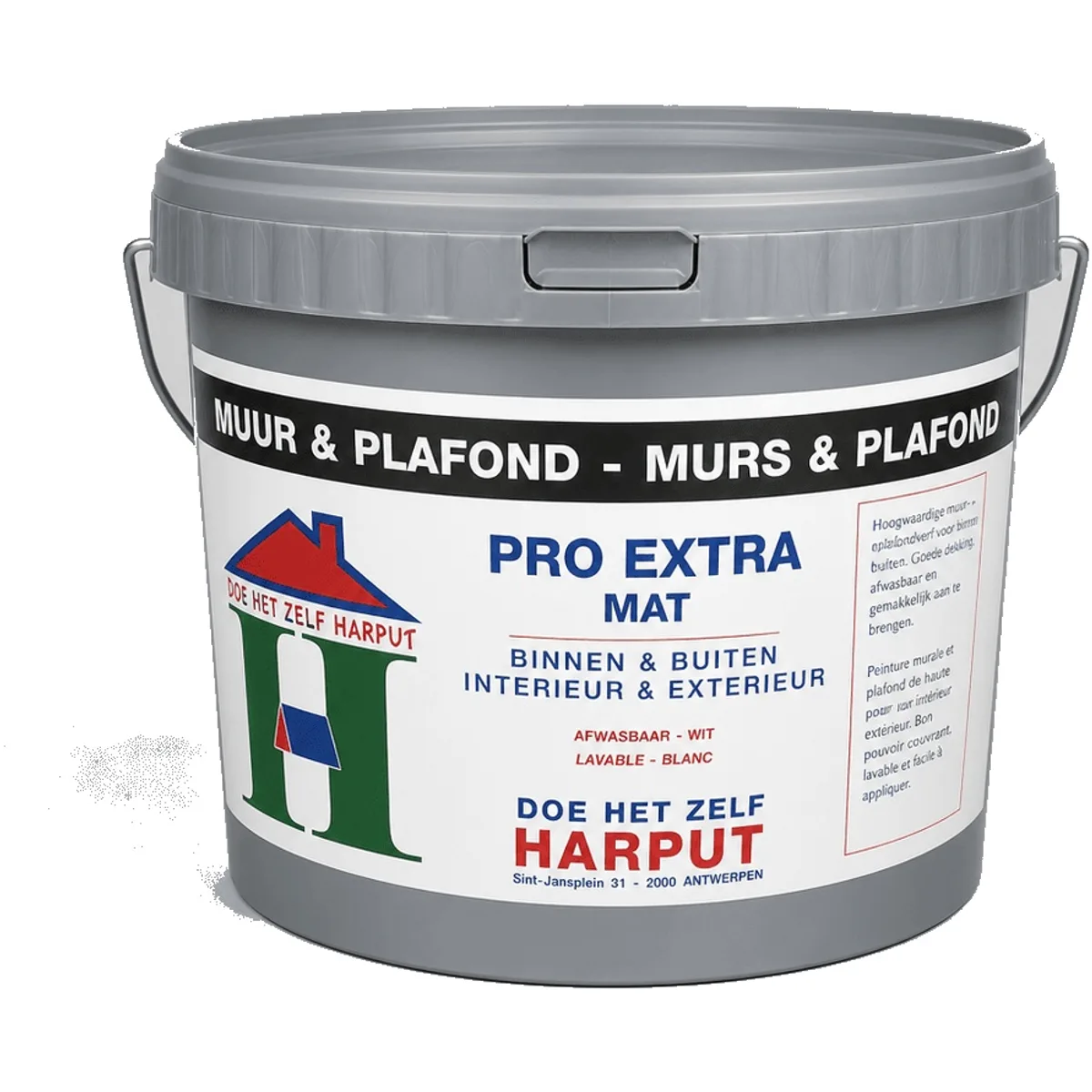 Pro Extra Mat Wit 2.5 l