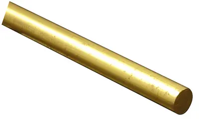 Profiel Messing Rond 8 cm 1 m 1