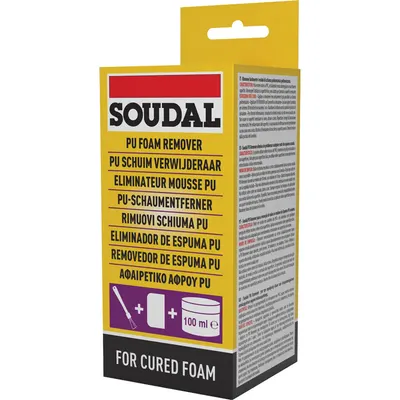 Soudal Dissolvant de Mousse Pu 100 ml