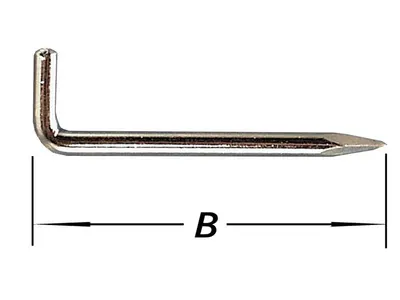 Pointed Staples, Galvanized 3.5 X 40 mm