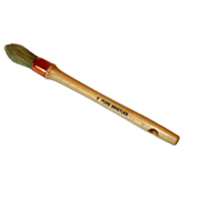 Pointed Brush 18 mm Wood Handle