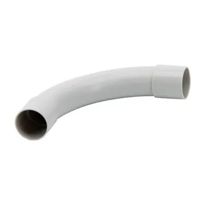 Pvc Bocht Grijs 20 mm