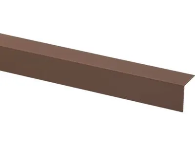 Pvc Corner 25 mm Brown 2