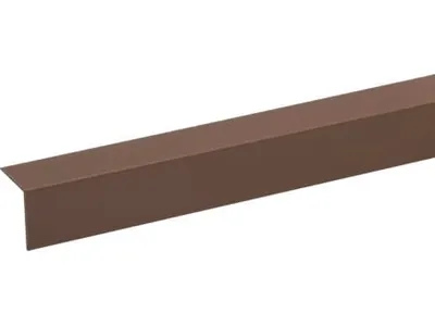 Pvc Corner 25 mm Brown 3