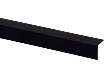 Coin Pvc 25 mm Noir