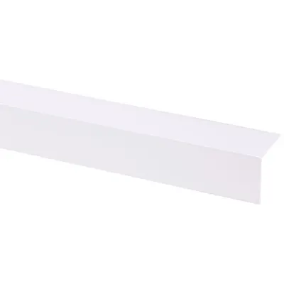 Pvc Hoek 30 mm Wit