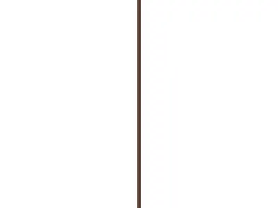Pvc Hoek 35 mm Bruin