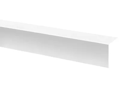 Coin Pvc 40 mm Blanc