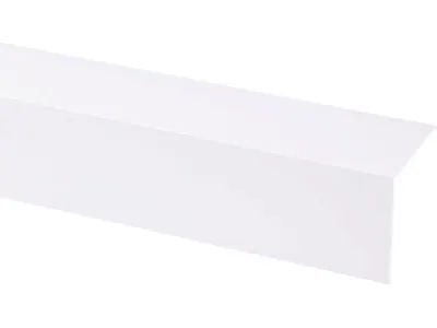 Pvc Hoek 50 mm Wit