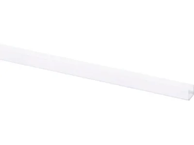 Profilé en U Pvc 10 mm Blanc