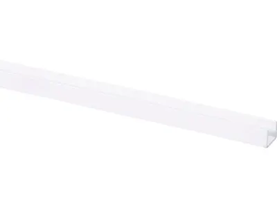 Profilé en U Pvc 12 mm Blanc