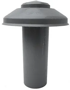 Hotte de Ventilation en Pvc Grise 160 mm